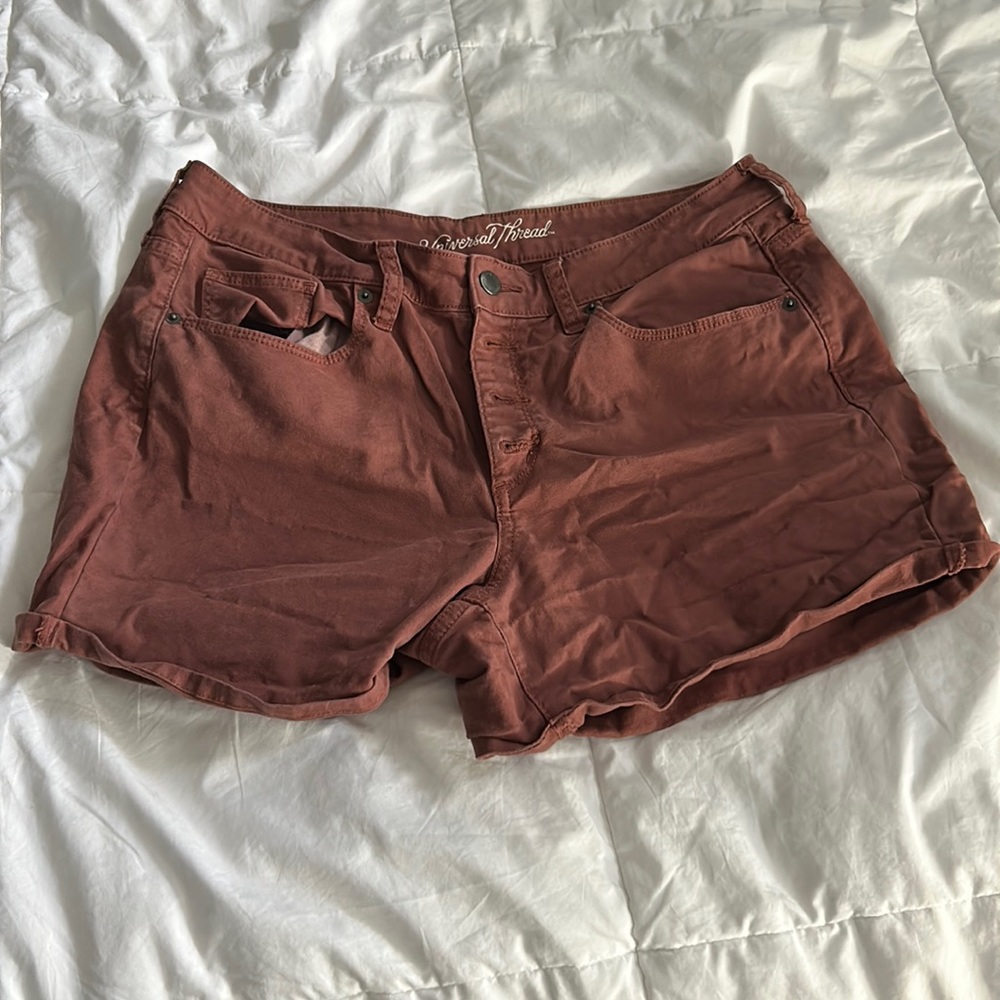 Women’s rust colored shorts - size 12/31